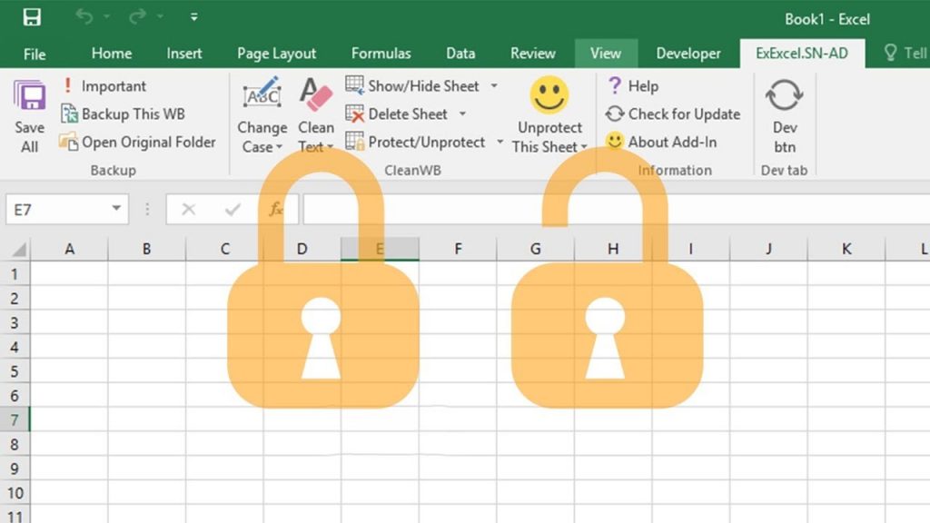 how to make excel file password protected and read only