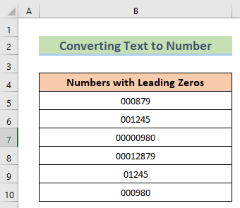 Convert Text to the Number