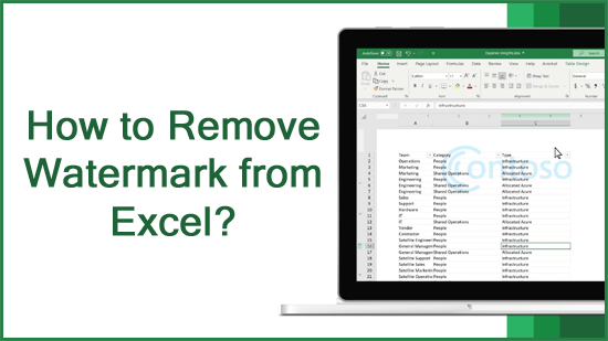 Remove Watermark Excel Office 365 Archives Excel File Repair Blog 6891